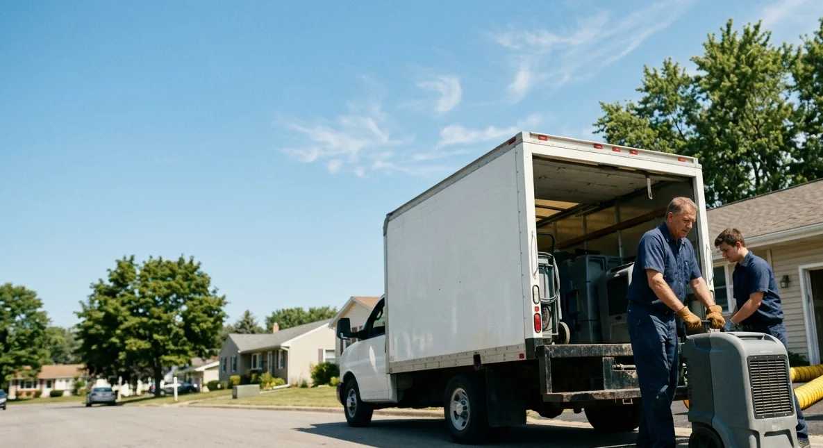 Water Damage Cleanup in Grand Ledge, MI near me